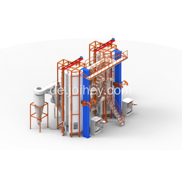 Aluminiumprofil 7 Meter Pulverbeschichtungslinie